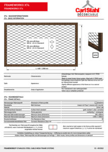 FRAMEWORKX-XT4-Data-Sheet-Carl Stahl DecorCable