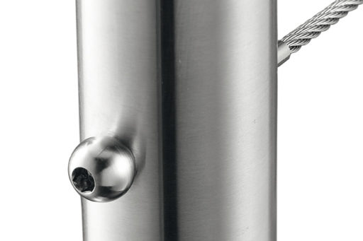 End stop for stainless steel rope system - Carl Stahl DecorCable