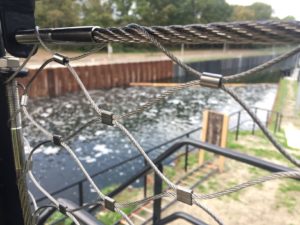 Hoekdetails balustradevullingen Carl Stahl Benelux kabelnetten details
