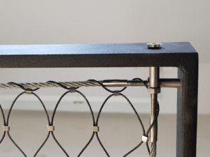 Hoekdetails balustradevullingen Carl Stahl Benelux kabelnetten details