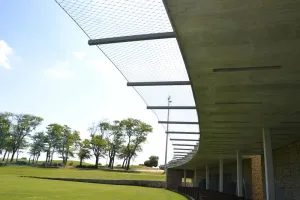 Lison University Stadium Driving Range, Vertical Safety Mesh, Carl Stahl