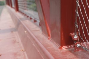 Hoekdetails balustradevullingen Carl Stahl Benelux kabelnetten details