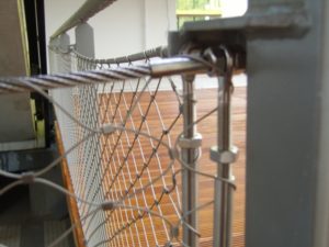 Hoekdetails balustradevullingen Carl Stahl Benelux kabelnetten details