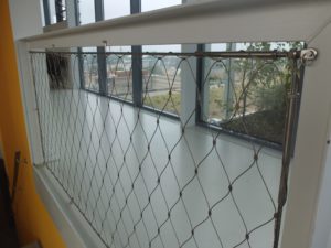 Hoekdetails balustradevullingen Carl Stahl Benelux kabelnetten details