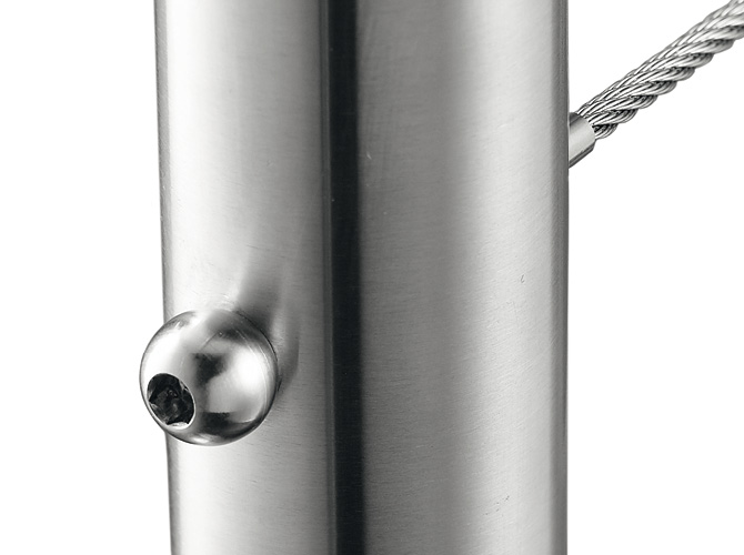 End stop for stainless steel rope system - Carl Stahl DecorCable