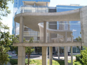 Cable mesh for bridge safety at Fairmont Pedestrian Bridge – Carl Stahl DecorCable