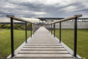 Balustrades made of stainless steel cable nets, X-TEND - Carl Stahl
