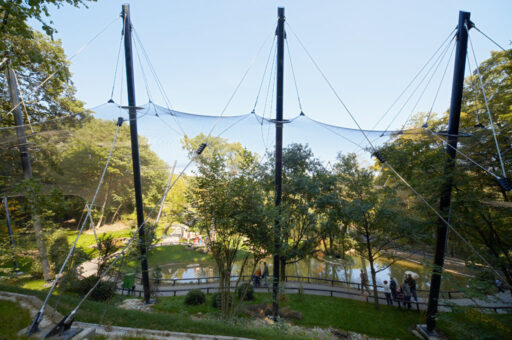 Opel Zoo Walk Through Aviary - Cable Mesh - Carl Stahl