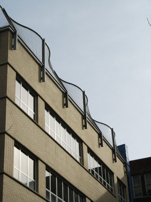 The Shelia Mencher Van Courtlandt School - Rooftop Safety Railing - Carl Stahl DecorCable