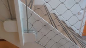 Hoekdetails balustradevullingen Carl Stahl Benelux kabelnetten details