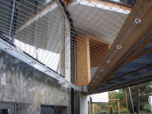 D, Wetzlar, Privehuis - valbeveiliging met kabelnetten - Carl Stahl