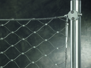 Hoekdetails balustradevullingen Carl Stahl Benelux kabelnetten details